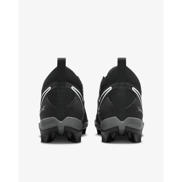 Nike Alpha Menace 3 Shark Men\'s 12 Football Cleats Black/Grey/White CV0582-010‎ main image 7